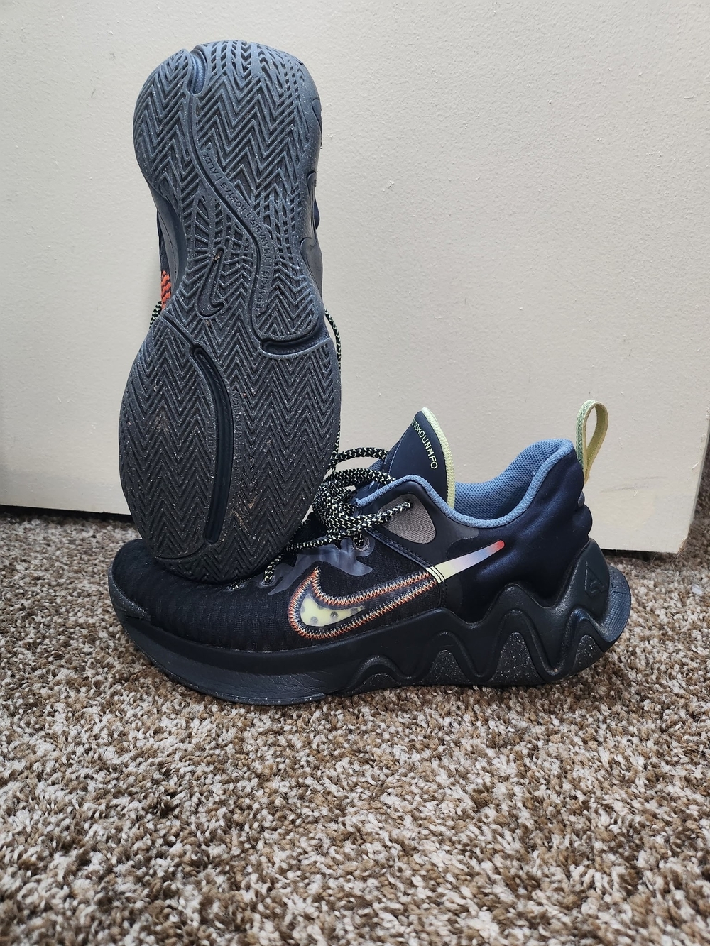 Nike Giannis Immortality "Force Field" (Style Code: DH4470-001) Size 10